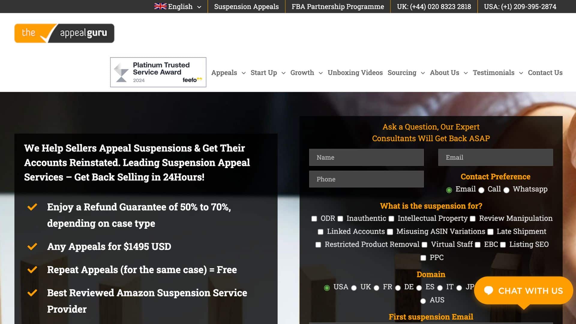 Younglanes Amazon Appeal Services Reviews Top 10 Amazon Reinstatement & Suspension Appeal Services